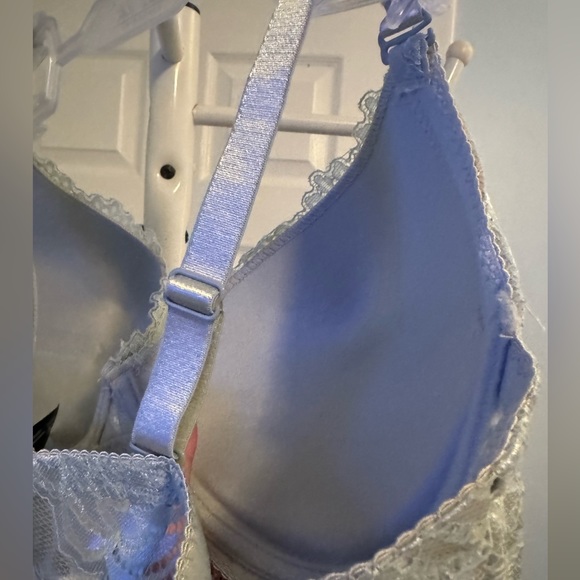 René Rofé Lingerie Push-Up Bra Size 38C Brand New Pale Sea Foam Color - Picture 3 of 8